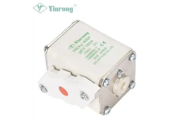 Cén Fáth a Bhfuil Fuse Feithicleach agus EVSE 750V 400A YREVq-400f EVSE Riachtanach le haghaidh Cosaint Iontaofa Ardvoltais EV